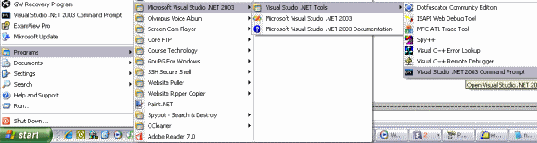 VS.NET command-line compiler